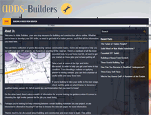 Tablet Screenshot of adds-builders.co.uk